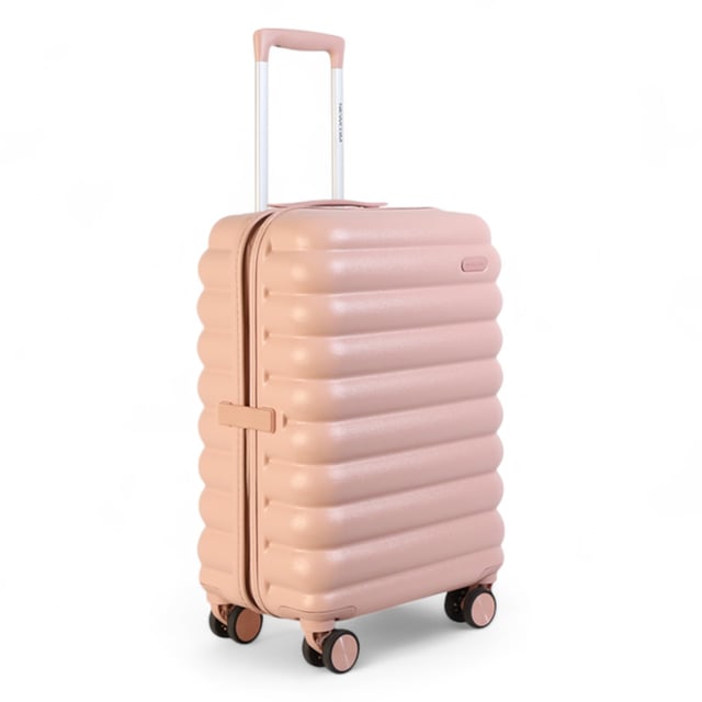 Upgrade your travel game with our new Cloud Cabin Luggage – a stylish 37×22×55 cm carry-on designed to keep you fresh, organized, and on the move. Its antibacterial nano-copper lining helps eliminate 99% of germs, while the interior is lightly scented with jasmine for a pleasant unpacking experience.

Crafted with a lightweight, durable shell and a ripple-cloud texture, this cabin suitcase is perfect for short trips and airline-friendly travel. It glides smoothly on 360° spinner wheels and comes with a sturdy telescopic handle and TSA-approved lock for added security.

Key Features:

Carry-On Size: 37×22×55 cm – Cabin approved by most major airlines
NanoCopper Lining: Built-in antibacterial protection (99%)
Aromatic Interior: Infused with jasmine-scented fabric
Durable Hard Shell: Lightweight ABS+PC material with cloud-ripple texture
TSA Lock: Travel-compliant and secure
360° Spinner Wheels: Smooth and silent maneuverability
Ergonomic Handle: Adjustable and comfortable grip

Stay fresh, secure, and stylish — wherever you travel.