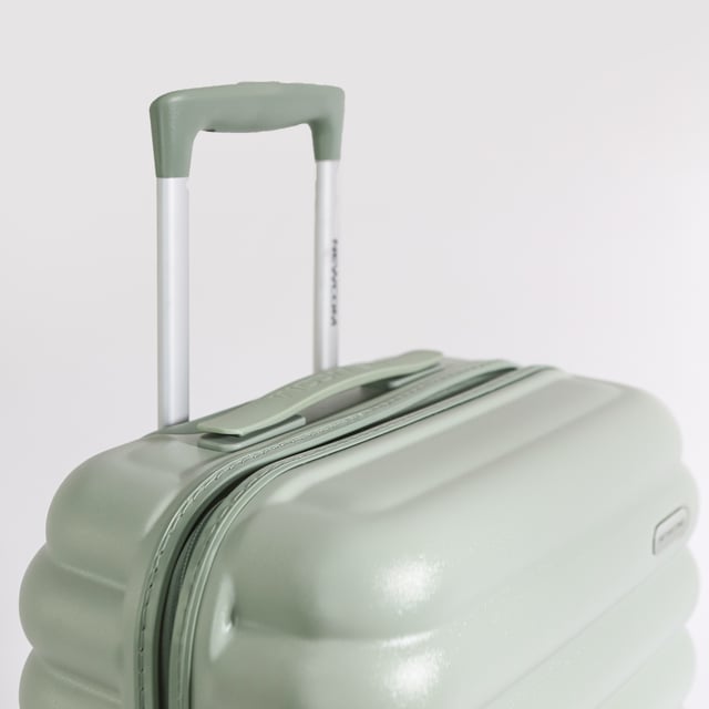 Upgrade your travel game with our new Cloud Cabin Luggage – a stylish 37×22×55 cm carry-on designed to keep you fresh, organized, and on the move. Its antibacterial nano-copper lining helps eliminate 99% of germs, while the interior is lightly scented with jasmine for a pleasant unpacking experience.

Crafted with a lightweight, durable shell and a ripple-cloud texture, this cabin suitcase is perfect for short trips and airline-friendly travel. It glides smoothly on 360° spinner wheels and comes with a sturdy telescopic handle and TSA-approved lock for added security.

Key Features:

Carry-On Size: 37×22×55 cm – Cabin approved by most major airlines
NanoCopper Lining: Built-in antibacterial protection (99%)
Aromatic Interior: Infused with jasmine-scented fabric
Durable Hard Shell: Lightweight ABS+PC material with cloud-ripple texture
TSA Lock: Travel-compliant and secure
360° Spinner Wheels: Smooth and silent maneuverability
Ergonomic Handle: Adjustable and comfortable grip

Stay fresh, secure, and stylish — wherever you travel.