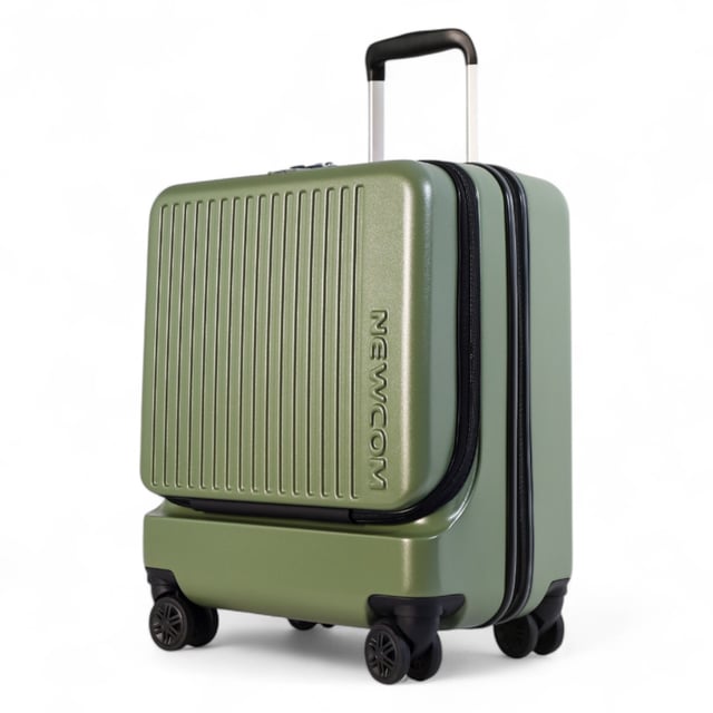 Elevate your travel experience with the Front Opening Cabin Luggage, designed for ultimate convenience and modern style. Crafted from durable ABS+PC material, this hard-shell suitcase features an innovative front-opening design, allowing quick and easy access to your essentials without fully unzipping the main compartment. Available in a chic palette of white/clay, pink, green, and classic black, it combines robust protection with eye-catching aesthetics. Glide effortlessly through airports with its smooth-rolling spinner wheels and secure your belongings with the integrated lock.

Key Features:

Front Opening Design: Provides convenient, quick access to your items on the go.
Durable Construction: Made from resilient ABS+PC material to withstand travel demands.
Effortless Mobility: Equipped with multi-directional spinner wheels for smooth navigation.
Secure Travel: Features an integrated lock for peace of mind.


Size and Specification:
Cabin:
Dimensions: 39 x 26 x 51.5 cm
Weight: 3.25 kg
Capacity: 35L