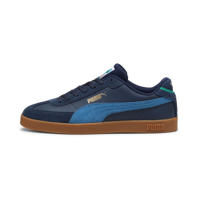 The classic PUMA Club is pulled from the archives and reimagined for a new generation. Meet the PUMA Club II Era Year of Sports  a fresh twist on the terrace classic with new design elements and its football heritage intact. These shoes take on street style with smooth suede and synthetic leather upper and a heavy texture on the tooling. This style features rich retro-inspired colors and blocking inspired by retro football jerseys.The SoftFoam sockliner provides superior cushioning and optimal comfort for every step of your day.