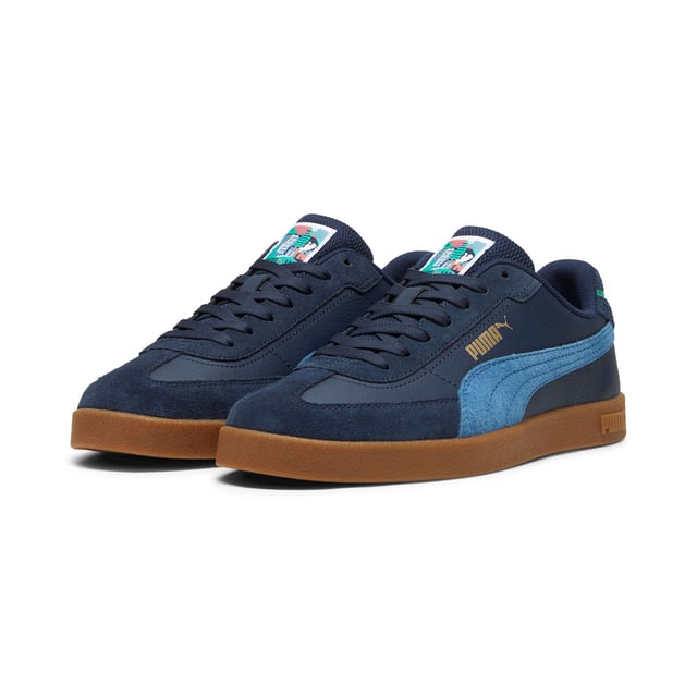 The classic PUMA Club is pulled from the archives and reimagined for a new generation. Meet the PUMA Club II Era Year of Sports  a fresh twist on the terrace classic with new design elements and its football heritage intact. These shoes take on street style with smooth suede and synthetic leather upper and a heavy texture on the tooling. This style features rich retro-inspired colors and blocking inspired by retro football jerseys.The SoftFoam sockliner provides superior cushioning and optimal comfort for every step of your day.
