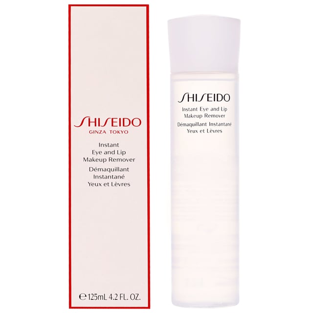 Discover the power of Shiseido Instant Eye & Lip Makeup Remover, designed to effortlessly dissolve even the most stubborn makeup. This gentle formula is perfect for sensitive eyes, ensuring that your skin and lashes remain soft and hydrated after use. Dermatologist and ophthalmologist tested, this non-comedogenic remover is safe for daily application. For best results, shake well, apply with a cotton pad, hold over the eye or lip area, and gently wipe away makeup. Experience a refreshing cleanse with Shiseido.