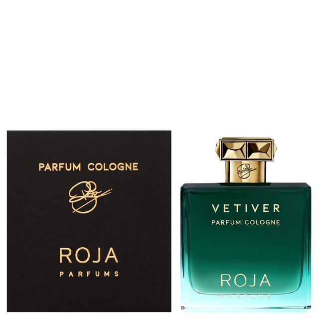Experience the sophistication of Roja Parfums Vetiver Pour Homme, a captivating fragrance that highlights the earthy characteristics of vetiver. This smoky cologne exudes masculine energy, starting with a burst of lemon, bergamot, and litsea cubeba. The heart reveals a floral accord of Rose de Mai, Jasmin de Grasse, and cistus, while the base blends spicy and earthy notes of pepper, vetiver, oakmoss, cedarwood, Amyris, nutmeg, caraway, and guaiacwood. Elevate your scent collection with this perfume that embodies elegance and strength.