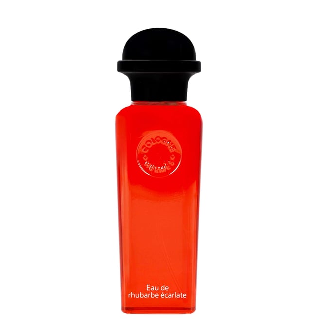 Hermès Eau de Rhubarbe Écarlate - Refreshing Rhubarb Eau de Cologne Spray 50 ml Discover the delightful and refreshing Hermès Eau de Rhubarbe Écarlate Eau de Cologne Spray, a vibrant fragrance that showcases the unique tang of rhubarb. This exquisite scent opens with a zesty burst of rhubarb, creating a lively and fruity aroma. As it develops, the heart reveals luscious sweet red berries, adding a touch of indulgence. The fragrance is beautifully rounded off with a soft white musk base, providing a warm and inviting finish. Perfect for everyday wear, this cologne is a must-have for anyone who loves fresh, fruity scents that uplift the spirit.