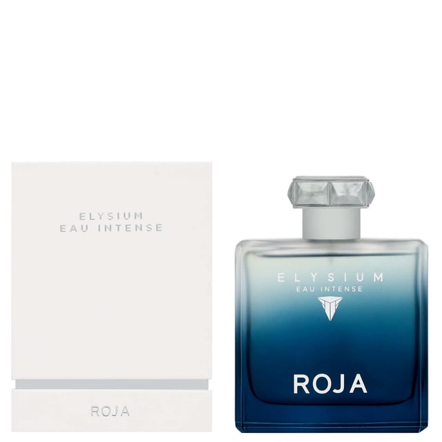 Discover the captivating allure of Roja Parfums Elysium Eau Intense, a luxurious Eau de Parfum Spray that elevates the beloved Elysium fragrance. This exquisite scent opens with tart rhubarb and grapefruit, complemented by refreshing lime, aromatic lavender, and thyme. The heart features a bouquet of white florals, including tuberose, rose de mai, and orange blossom. Finally, the base reveals a rich tapestry of dry woods, violet leaf, juniper, benzoin, vanilla, and black pepper, delivering a deeply sensual and unforgettable scent.