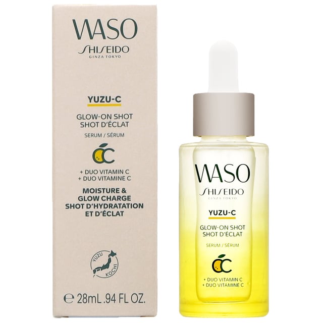 Experience the revitalizing power of Shiseido Waso YUZU-C Glow-On Shot, a potent treatment designed to enhance your skin's natural radiance. Infused with yuzu and vitamin C, this luxurious shot combats visible signs of aging while promoting a brighter and more luminous complexion. With up to 24 hours of hydration, it ensures your skin stays moisturized and even-toned throughout the day. For best results, shake well and apply to cleansed skin every morning and evening. Unlock your skin's glow with this essential beauty booster.