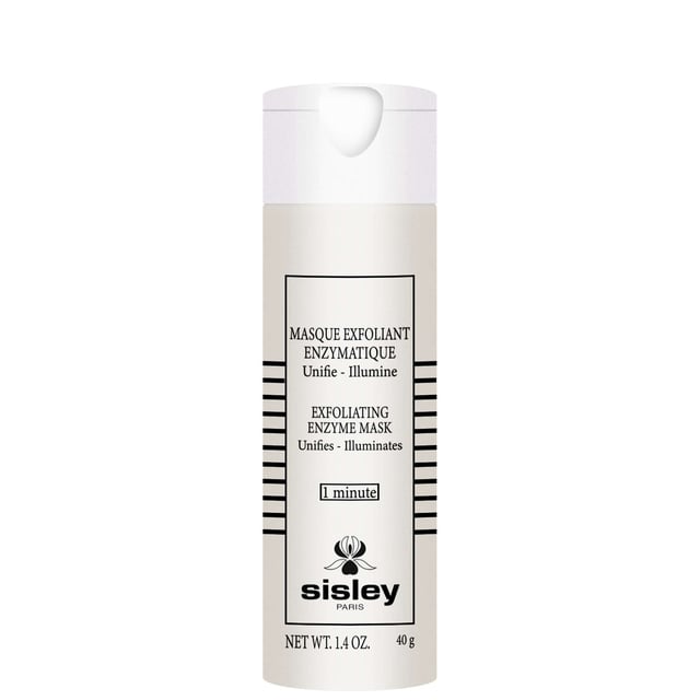 Experience radiant, refreshed skin with the Sisley Exfoliating Enzyme Mask. This innovative 40g mask uses papain, a natural enzyme, to gently exfoliate and renew your complexion. The unique powder-in-cream formula transforms during application, ensuring comfort while effectively removing dead skin cells and impurities. For best results, apply once or twice a week: mix a teaspoon of the mask with water, spread a thin layer over your face and neck, and leave it on for one minute before rinsing. Avoid eye contact and unveil your brightest skin yet.