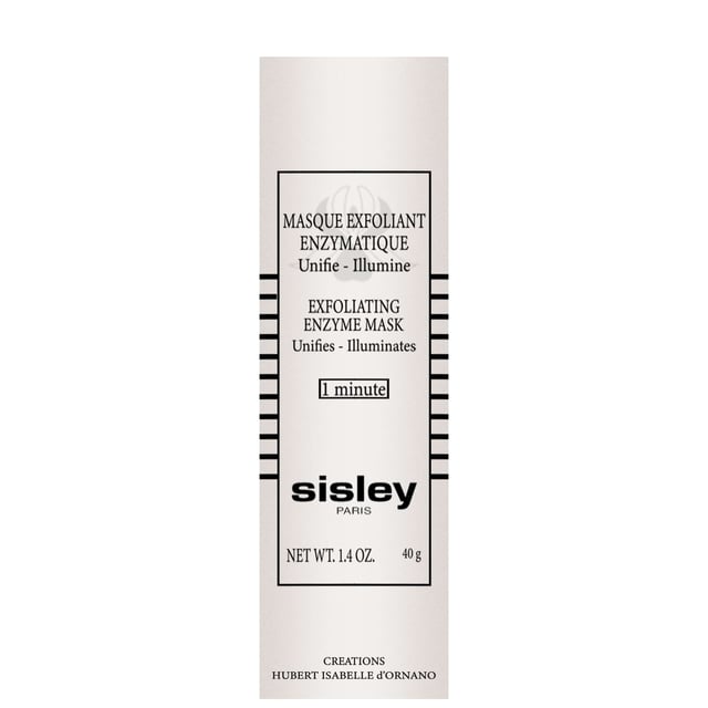 Experience radiant, refreshed skin with the Sisley Exfoliating Enzyme Mask. This innovative 40g mask uses papain, a natural enzyme, to gently exfoliate and renew your complexion. The unique powder-in-cream formula transforms during application, ensuring comfort while effectively removing dead skin cells and impurities. For best results, apply once or twice a week: mix a teaspoon of the mask with water, spread a thin layer over your face and neck, and leave it on for one minute before rinsing. Avoid eye contact and unveil your brightest skin yet.