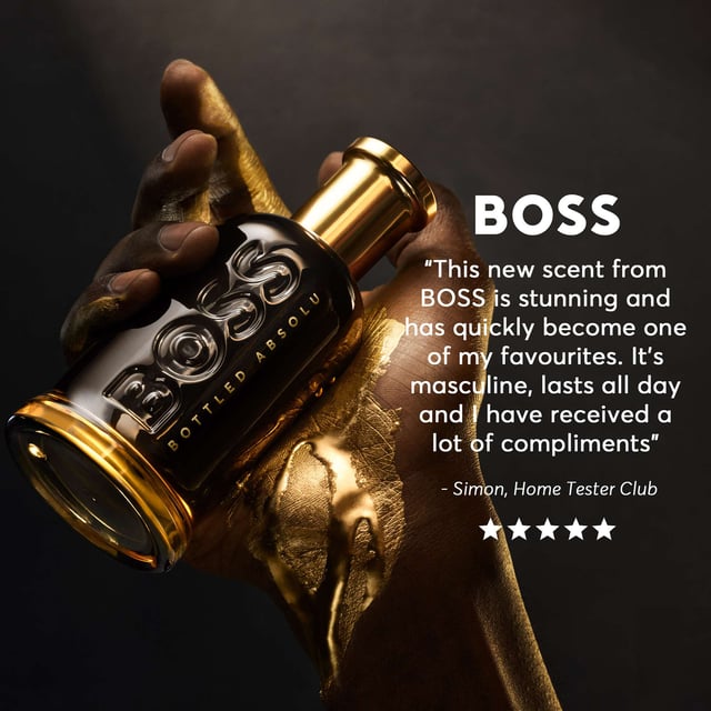 Discover the essence of sophistication with HUGO BOSS BOSS Bottled Absolu Intense Eau de Parfum. This bold fragrance features a unique roasted signature that embodies the confidence of the modern man. The third installment in the BOSS Bottled trilogy, it is a woody-leathery scent that captivates the senses. Crafted by renowned perfumers Annick Menardo and Suzy Le Helley, it opens with a textured Leather accord and invigorating Incense, leading to a heart of Patchouli and Myrrh, finishing with warm Cedarwood and fruity Davana notes. Encased in a luxurious bottle with a radiant double-lacquered finish, this perfume is a true statement of elegance and masculinity.