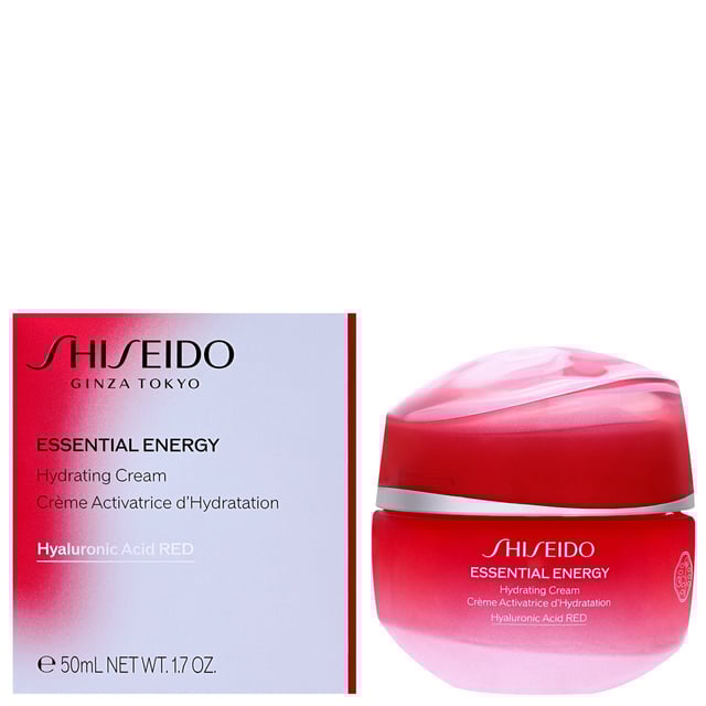 Experience the power of hydration with Shiseido Essential Energy Day and Night Creams. This lightweight moisturizer delivers essential energy and deep hydration, revitalizing your skin for a smooth, youthful glow. Enriched with hyaluronic acid to lock in moisture, ginseng root extract to energize and soothe, and citrus unshiu peel extract to activate natural hydration, your complexion will look plump and radiant. For best results, apply morning and night on a cleansed face to enjoy long-lasting hydration and suppleness.