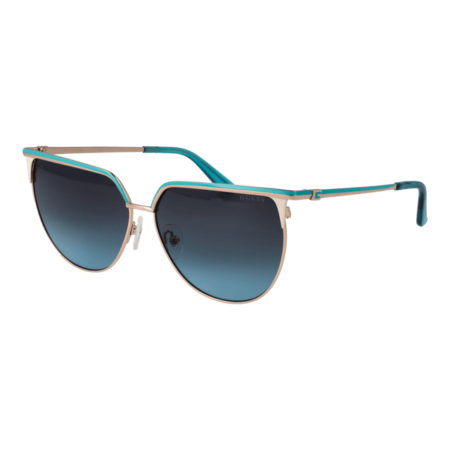 Género: Mujer
Color principal: Oro
Color del marco: Oro
Material del marco: Metal
Color de lentes: Azul
Material de lentes: Plástico
Categoría de filtro: 3
Efecto de lentes: Gradiente
Protección: 100% UVA & UVB
Ancho de las lentes: 58
Altura de las lentes: 47
Ancho del puente: 13
Ancho del marco: 140
Longitud de las sienes: 140
Estilo: Ojos de gato
Estilo de llantas: Llanta completa
Bisagra de resorte: No
Extra: Sin extra
El envío incluye: Estuche originalsa de gafas original, documentación, paño de limpieza
Country: China