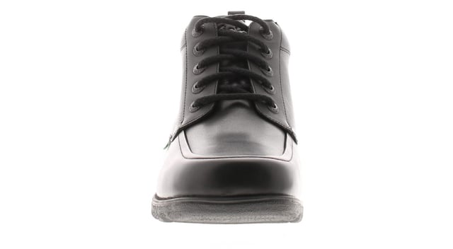 Kickers Mens Smart Boots Fragma Chuk Leather Lace Up Black. Leather Upper. Textile Lining. Rubber Sole. Footwear Boots.