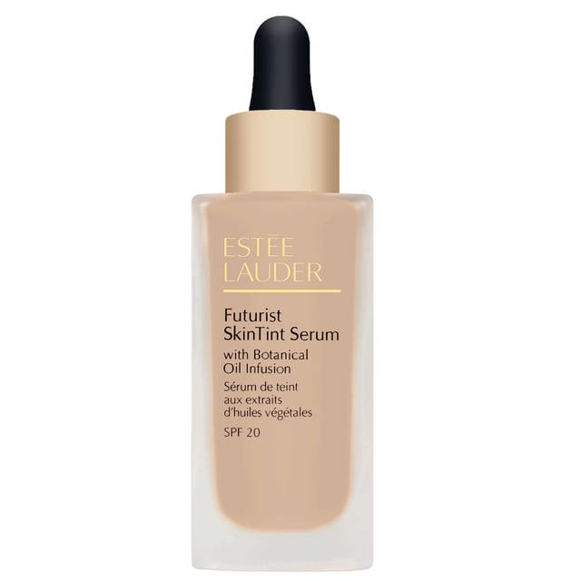 Achieve a flawless complexion with the Estée Lauder Futurist SkinTint Serum Foundation. This innovative formula offers sheer coverage with a radiant finish, enhancing your natural beauty while hydrating and conditioning your skin. The colour-true, non-creasing, and non-poring properties ensure a long-lasting look. Plus, with SPF 20 protection, you can confidently shield your skin from harmful UVA and UVB rays. Elevate your makeup routine with this essential foundation for a luminous and healthy appearance.