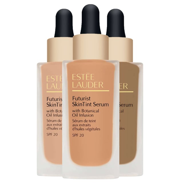Achieve a flawless complexion with the Estée Lauder Futurist SkinTint Serum Foundation. This innovative formula offers sheer coverage with a radiant finish, enhancing your natural beauty while hydrating and conditioning your skin. The colour-true, non-creasing, and non-poring properties ensure a long-lasting look. Plus, with SPF 20 protection, you can confidently shield your skin from harmful UVA and UVB rays. Elevate your makeup routine with this essential foundation for a luminous and healthy appearance.