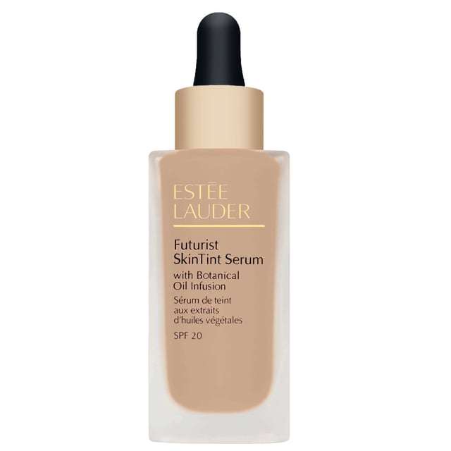 Achieve a radiant and flawless complexion with Estée Lauder's Futurist SkinTint Serum Foundation. This innovative foundation offers sheer coverage while enhancing your skin's natural beauty. Infused with hydrating ingredients, it conditions your skin for a smooth, non-creasing finish. The colour-true formula ensures a perfect match for your skin tone, while SPF 20 provides essential protection against harmful UVA and UVB rays. Elevate your makeup routine with this lightweight, breathable foundation for a healthy glow.