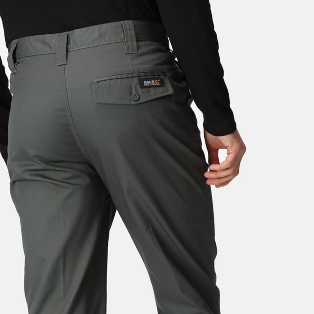 Hardwearing, comfortable and country vibes � the Combine men's trousers are perfect for getting the job done in style. Featuring our polycotton blend, the men's work trousers are both durable and comfortable to wear. The tapered leg adds the country casual style. They're ideal for work on the farm, stables or country estate. The triple stitch seams and reinforced crotch create lasting wear.