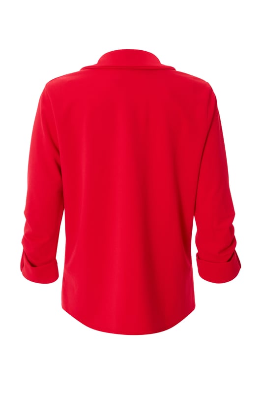 - Ruched sleeves - Collar neckline - Model height: 5'3" - Model wears uk 6 / us 2 / eur 34 - Always check the wash care label - Cool hand wash with mild detergent