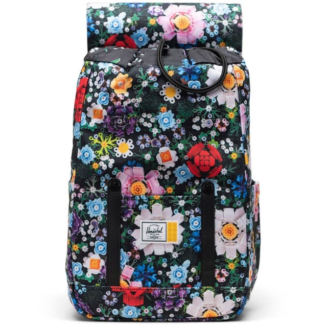 Herschel x LEGO Collection. Carry the essentials with the limited-edition Herschel Retreat Small Backpack, reimagined with custom LEGO prints and labels. Designed for busy lives, this alpine-inspired bag easily holds your tools and tech.