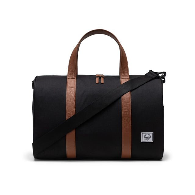 Carry on the go. Herschel re-invented their bestselling duffle for carry-on travel. Built with a padded laptop sleeve and trolley strap, it attaches to your luggage for your next trip.