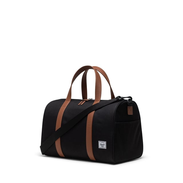 Carry on the go. Herschel re-invented their bestselling duffle for carry-on travel. Built with a padded laptop sleeve and trolley strap, it attaches to your luggage for your next trip.