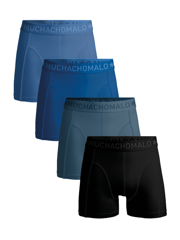 De Boxershorts/Onderbroeken van Muchachomalo zitten als gegoten en zijn gemaakt van hoogwaardig katoen. Een zachte elastische logotailleband van microvezelstof zorgt voor extra comfort. Specificaties • Normale Pasvorm • Vlakke gestikte naden voor extra comfort • Zachte Waistband met het Muchachomalo Logo Onderhoud • Wassen op 30 graden • Niet in de droger • Strijken op matig warme stand (2 stippen) Waarom Muchachomalo? Muchachomalo werkt alleen met fabrieken die BSCI en OEKO-TEX gecertificeerd zijn. Deze fabrieken hebben als doel arbeidsomstandigheden continu te verbeteren. Zij strijden voor het recht op het vormen van een vakbond, veilige werkomstandigheden en zijn tegen dwang- en kinderarbeid. Ook stellen zij consumenten en bedrijven in staat om zelf verantwoordelijke beslissingen te nemen die onze planeet beschermen voor de toekomstige generaties.