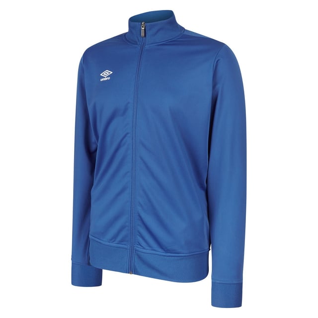 100% Polyester. Design: Stacked Logo. Cuff: Elasticated, Ribbed. Sleeve-Type: Long-Sleeved. Neckline: Ribbed Collar, Standing Collar. Pockets: 2 Side Pockets, Zip. Fastening: Zip. Hem: Elasticated, Ribbed. S: 37 in. M: 40 in. L: 43 in. XL: 46 in. XXL: 49 in. 3XL: 52 in. 4XL: 55 in.