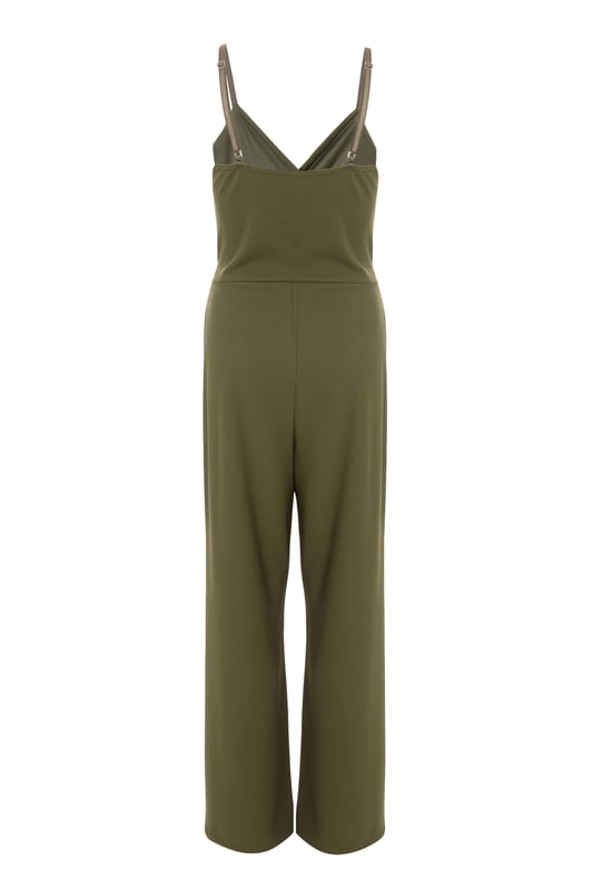 - Strappy style - Buckle detail - Wide leg - Model height: 5'6" - Model wears uk 8 / us 4 / eur 36 - Always check the wash care label - Cool hand wash with mild detergent