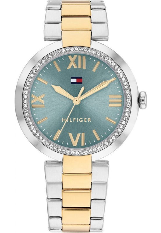Tommy Hilfiger 1782680 - Reloj para mujer cuarzo acero inoxidable&bull; material: acero inoxidable&bull; cristal: min&egrave;ral&bull; pulsera: acero inoxidable&bull; correa: gris&bull; resistencia al agua: 0 m (0 ATM)&bull; tama&ntilde;o de la caja: 34 mm