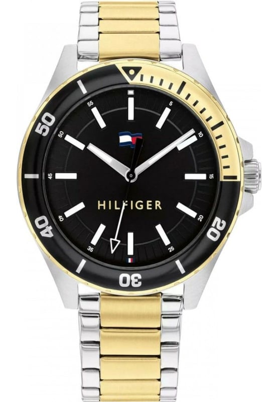 Tommy Hilfiger 1792013 - Reloj para hombre cuarzo acero inoxidable&bull; material: acero inoxidable&bull; cristal: min&egrave;ral&bull; pulsera: acero inoxidable&bull; correa: gris&bull; resistencia al agua: 50 m (5 ATM)&bull; tama&ntilde;o de la caja: 43 mm