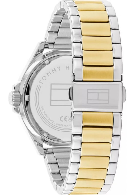 Tommy Hilfiger 1792013 - Reloj para hombre cuarzo acero inoxidable&bull; material: acero inoxidable&bull; cristal: min&egrave;ral&bull; pulsera: acero inoxidable&bull; correa: gris&bull; resistencia al agua: 50 m (5 ATM)&bull; tama&ntilde;o de la caja: 43 mm