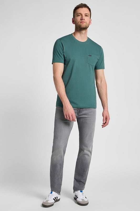 GB - Lee - POCKET TEE EVERGREEN - REGULAR - 100% COTTON