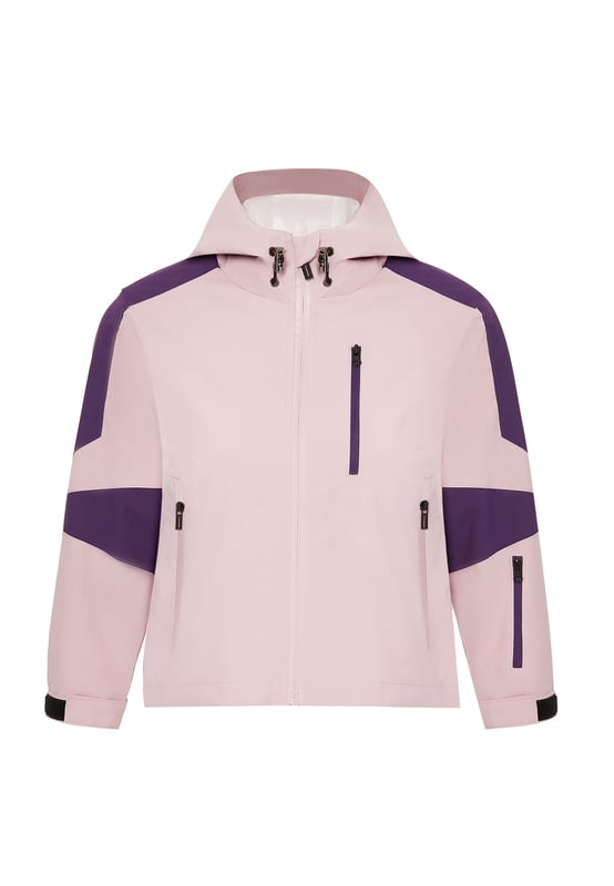 Werten Sie Ihren urbanen Stil mit dieser modernen Jacke mit Kapuze auf, die auf Vielseitigkeit ausgelegt ist. Es hat einen sportlichen Look und verfügt über verstellbare Kordelzüge und kontrastfarbene Einsätze, die seine Attraktivität steigern. Die Reißverschlusstaschen sind praktisch, während die langen Ärmel und elastischen Bündchen für eine gute Passform sorgen. Es gibt nichts Besseres für Aktiv- oder Freizeitkleidung!