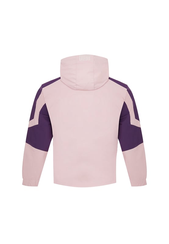 Werten Sie Ihren urbanen Stil mit dieser modernen Jacke mit Kapuze auf, die auf Vielseitigkeit ausgelegt ist. Es hat einen sportlichen Look und verfügt über verstellbare Kordelzüge und kontrastfarbene Einsätze, die seine Attraktivität steigern. Die Reißverschlusstaschen sind praktisch, während die langen Ärmel und elastischen Bündchen für eine gute Passform sorgen. Es gibt nichts Besseres für Aktiv- oder Freizeitkleidung!
