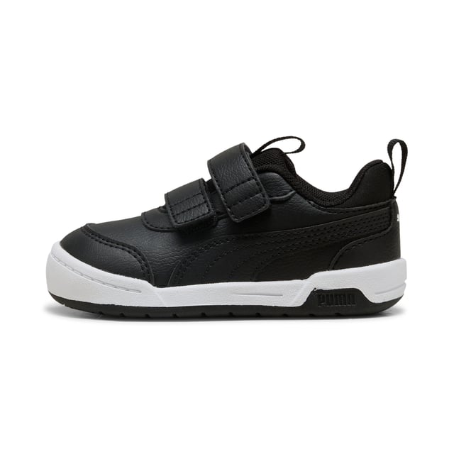 PRODUCT STORY: The Multiflex is back and better than ever! Now available in Low, Mid, and Boot styles, this everyday sneaker is built for active kiddos—perfect for school, playtime, and everything in between. With a durable, flexible design and a comfy fit for all-day wear, plus a kid-friendly hook-and-loop closure for quick on and off, these sneakers make every step easy. Get up and go with Multiflex! FEATURES & BENEFITS: KinderFit® sockliner print to help find the correct fit. DETAILS: Width: Regular; Toe Type: Rounded; Fastener: Hook and Loop; Heel type: Flat; Lining: Textile; Outsole: Rubber; Breathable mesh lining; Soft EVA sockliner; PUMA Toddlers: Recommended for toddlers between 0 and 4 years.