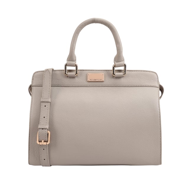 Discover the perfect blend of style and functionality with our Elegant Leather Grab Bag. Made from luxurious, soft grainy leather, this bag is designed for daily use. The spacious interior keeps your essentials organized, featuring zip and slip pockets for convenience. The secure top zip closure ensures your belongings stay safe. With its sleek design and subtle brand logo, this grab bag is ideal for any occasion. The adjustable shoulder strap offers versatile carrying options, making it a must-have accessory.