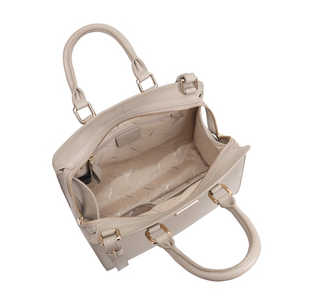 Discover the perfect blend of style and functionality with our Elegant Leather Grab Bag. Made from luxurious, soft grainy leather, this bag is designed for daily use. The spacious interior keeps your essentials organized, featuring zip and slip pockets for convenience. The secure top zip closure ensures your belongings stay safe. With its sleek design and subtle brand logo, this grab bag is ideal for any occasion. The adjustable shoulder strap offers versatile carrying options, making it a must-have accessory.