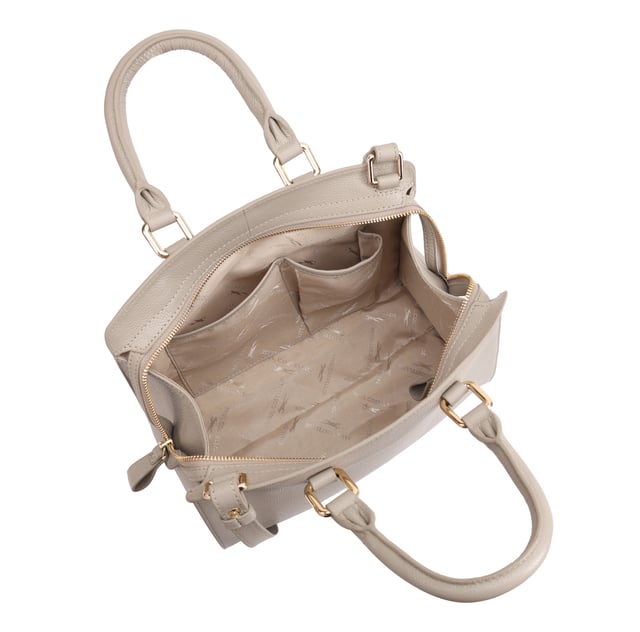 Discover the perfect blend of style and functionality with our Elegant Leather Grab Bag. Made from luxurious, soft grainy leather, this bag is designed for daily use. The spacious interior keeps your essentials organized, featuring zip and slip pockets for convenience. The secure top zip closure ensures your belongings stay safe. With its sleek design and subtle brand logo, this grab bag is ideal for any occasion. The adjustable shoulder strap offers versatile carrying options, making it a must-have accessory.