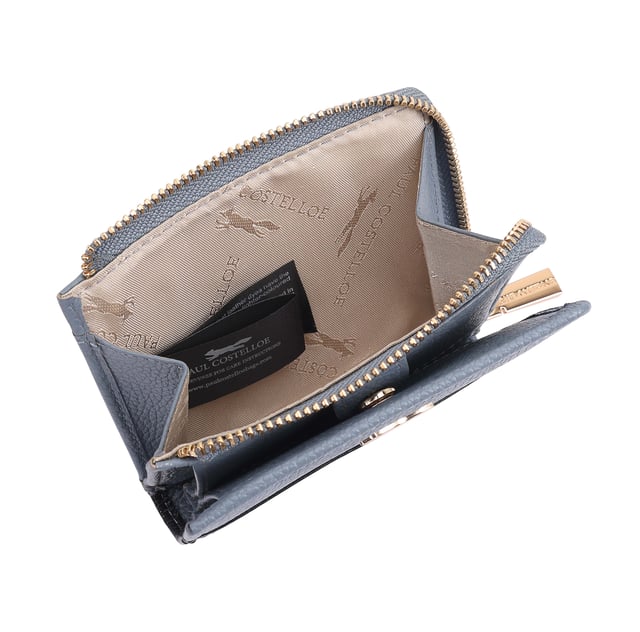 Discover the Tilly Card and Coin Purse, a perfect blend of style and functionality. This sleek accessory is designed to keep your cards and coins organized with ease. Featuring an exterior display section, you can quickly access your most-used bank or travel cards while on the go. Adorned with an iconic fox logo, this purse adds a sophisticated touch to your daily essentials, making it not just practical but also a fashionable statement. Upgrade your accessory game with the Tilly Purse today!