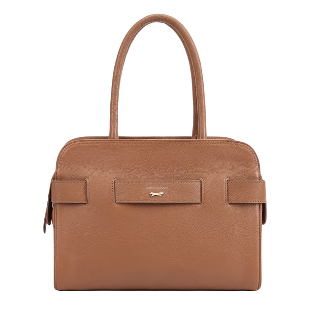 Discover the Colima Bag by Paul Costelloe, designed with a generous silhouette to accommodate all your essentials and more. This spacious and versatile bag features sturdy top handles, a large main compartment, an internal zipped pocket for added security, and a neat side pocket for easy access. Perfect for any occasion, the Colima Bag is a chic addition to your wardrobe, ensuring you stay stylish while carrying everything you need. Elevate your outfit with this must-have accessory!