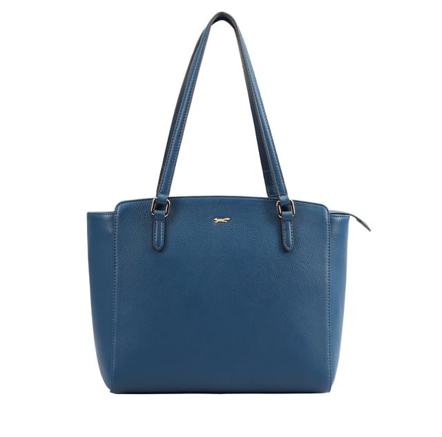 Introducing the Matina Leather Shoulder Bag, a perfect fusion of style and functionality. Crafted from high-quality leather, this chic bag boasts a modern design adorned with a refined brand logo pin and long, stylish handles. The secure top zip opens to reveal a spacious interior, complete with zip and slip pockets for your essentials. Whether you're heading to the office or out for a casual outing, the Matina bag offers the ideal combination of sophistication and practicality. Elevate your accessory collection with this versatile shoulder bag.
