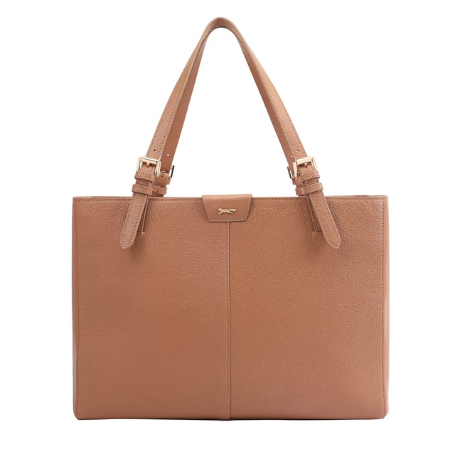 Discover the Paul Costelloe Argo, an exquisite work tote meticulously handcrafted from soft leather. This spacious bag combines elegance with practicality, offering a structured design that keeps your essentials organized. It features double top handles for comfortable carrying, a double compartment separated by a secure zip pocket, and internal pockets for your mobile and cards. Perfect for professionals on the go, the Argo tote is not just a bag; it's a statement of style and functionality.