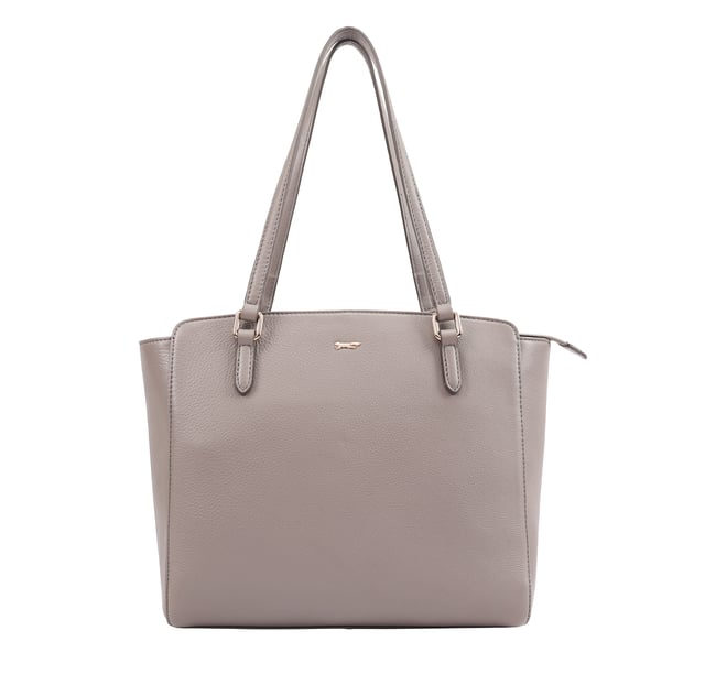Introducing the Matina Elegant Leather Shoulder Bag, a stunning accessory that combines modern design with timeless elegance. Crafted from high-quality leather, this bag features a sleek silhouette enhanced by a chic brand logo pin and long, stylish handles. The top zip reveals a spacious interior, complete with zip and slip pockets to keep your essentials organized. Perfect for everyday use, whether at work or for stylish outings, the Matina bag is the ultimate choice for those who value both fashion and functionality.