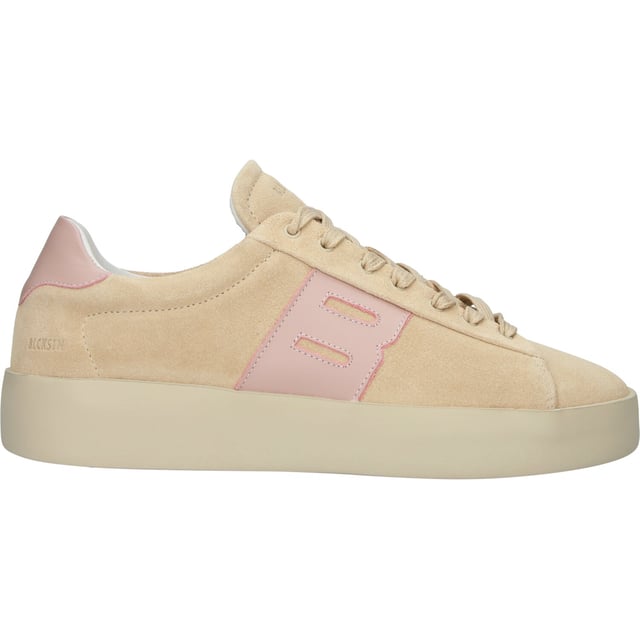 Sneaker (low) der Marke Blackstone. In der Farbe LIGHT. Hergestellt aus Suede mit einem Futter aus Leather. Dieser Schuh ist mit einer Cup Sohle gefertigt.