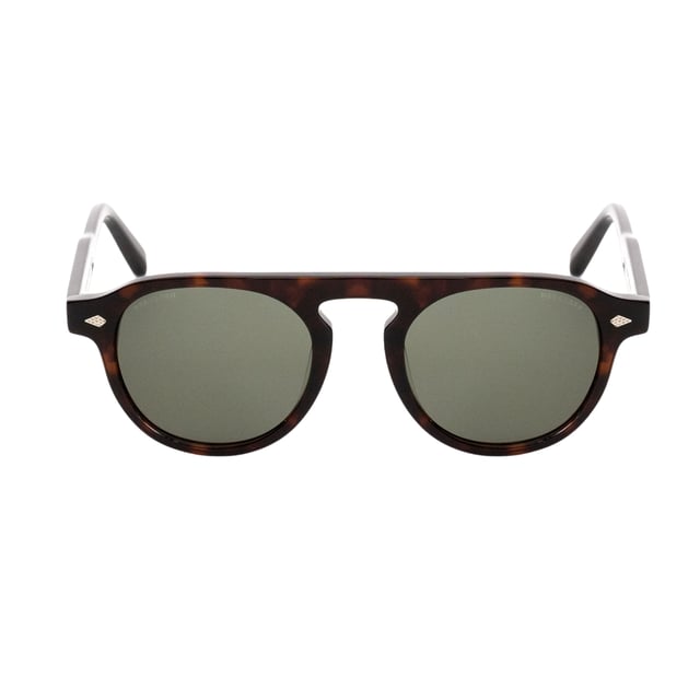 Gafas de sol unisex de color marrón - Bellstaff LARSSONTORTOI• material: acetato• color: marrón• tamaño: 49/21/145 mm (longitud de la lente / ancho del puente / longitud de la varilla)  HAND MADE IN JAPAN-HIGH GRADE MAZZUCHELLI AND JAPANESE ACETATE-HAND POLISHED-7 HINGES-BETA TITANIUM-CARL ZEISS AND JAPANESE LENSES-100% UV