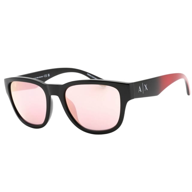 Gafas de sol de hombre de color negro - Armani Exchange AX4115SU81861• material: resina• color: negro• tamaño: 54/18/145 mm (longitud de la lente / ancho del puente / longitud de la varilla)  CATEGORY 2