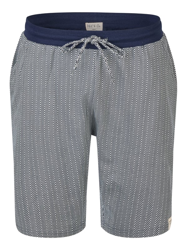 Cómodo pijama de Phil & Co. Berlín. El pijama tiene un corte amplio, holgado y acogedor. La cintura muy elástica y suave ejerce poca presión y hace que sean cómodos de llevar. Los conjuntos se componen de un pantalón y un top en diferentes diseños.