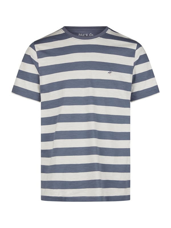 Cómodo pijama de Phil & Co. Berlín. El pijama tiene un corte amplio, holgado y acogedor. La cintura muy elástica y suave ejerce poca presión y hace que sean cómodos de llevar. Los conjuntos se componen de un pantalón y un top en diferentes diseños.
