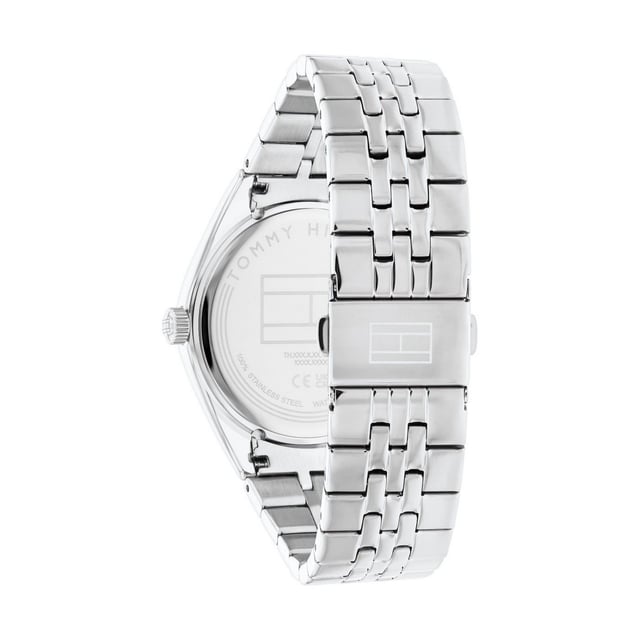 Tommy Hilfiger 1782590 - Reloj para mujer cuarzo acero inoxidable• material: acero inoxidable• cristal: minèral• pulsera: acero inoxidable• correa: gris• resistencia al agua: 0 m (0 ATM)• tamaño de la caja: 38 mm