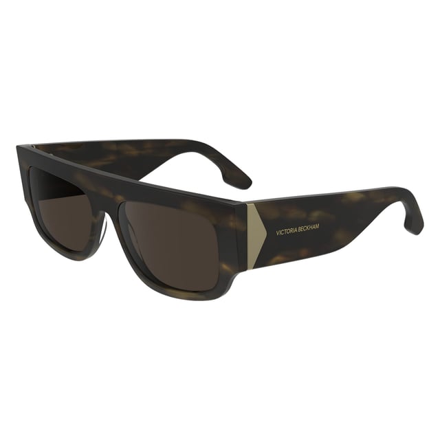 Damen-Sonnenbrillen der Farbe Braun - Victoria Beckham VB666S5516321• material: Acetat• farbe: Braun• maße: 55/16/145 mm (Glasbreite / Stegbreite / Bügellänge)  CATEGORY 3