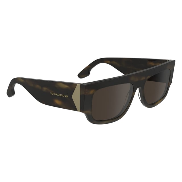 Damen-Sonnenbrillen der Farbe Braun - Victoria Beckham VB666S5516321• material: Acetat• farbe: Braun• maße: 55/16/145 mm (Glasbreite / Stegbreite / Bügellänge)  CATEGORY 3
